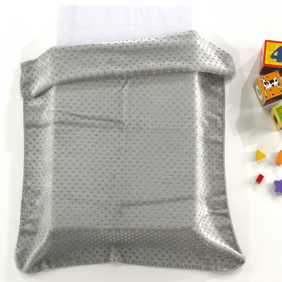 Κουβέρτα Βελουτέ Αγκαλιάς Morven Bubbles J61 (Γκρι)