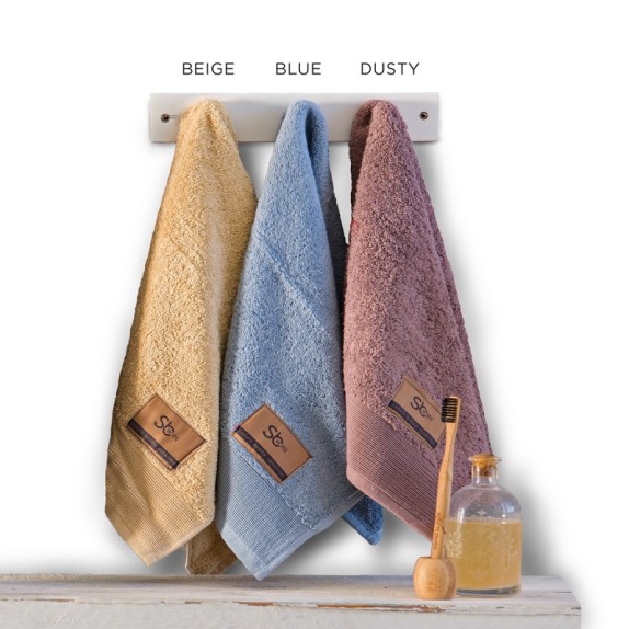 Πετσέτα Χεριών Sb Home Elegante Beige 40X60