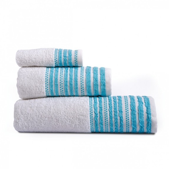 Πετσέτα Μπάνιου Sb Home Romina Aqua 70x140