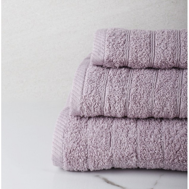 Σετ Πετσέτες 3 Τεμαχίων Sb Home Bonzai Dusty Pink