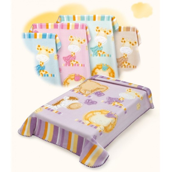 Κουβέρτα Ισπανίας Αγκαλιας 80X110 Belpla Dralon 542 - Green