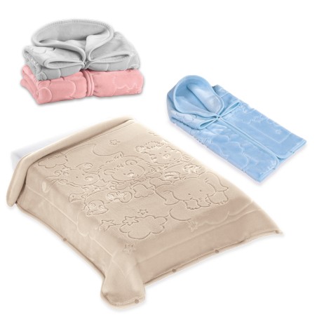 Κουβερτουλα Ισπανίας Λικνου 80Χ90 Belpla Ster 520 Beige