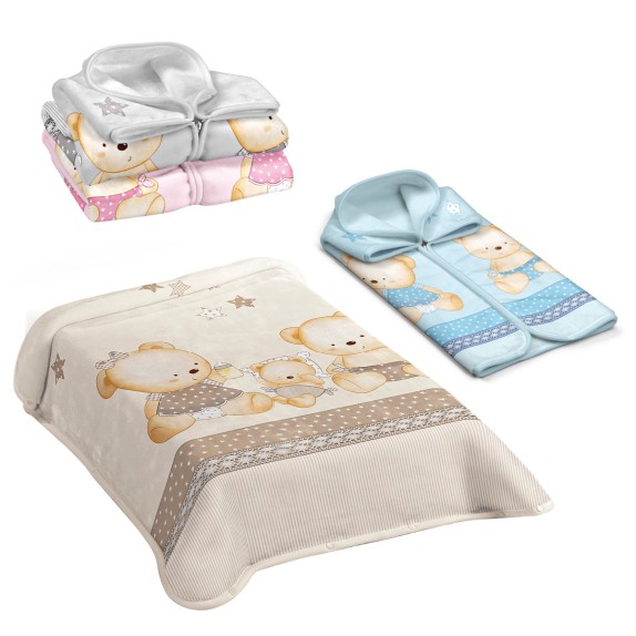 Κουβερτουλα Ισπανίας Λικνου 80Χ90 Belpla Ster 663 - Blue