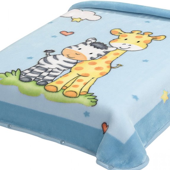 Κουβερτουλα Ισπανίας Λικνου 80Χ90 Belpla Ster 637 Blue