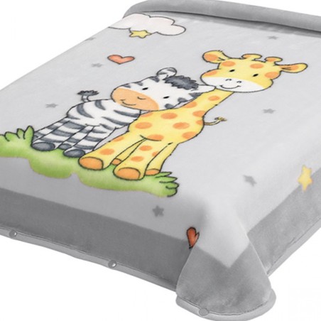 Κουβερτουλα Ισπανίας Λικνου 80Χ90 Belpla Ster 637 Grey