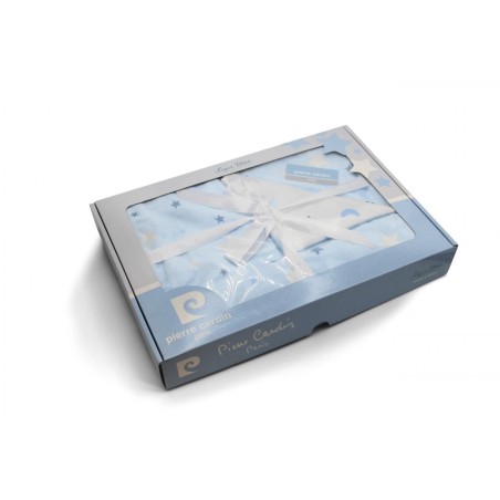 Κουβέρτα Αγκαλιας Soft Plus Fleece 80X110 Pierre Cardin Moon Blue