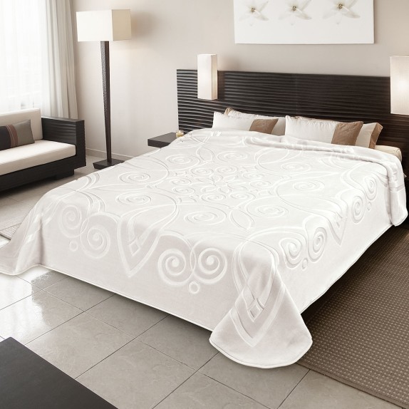 Κουβέρτα Ισπανίας Μονη 160X220 Belpla Ster 516 Natural