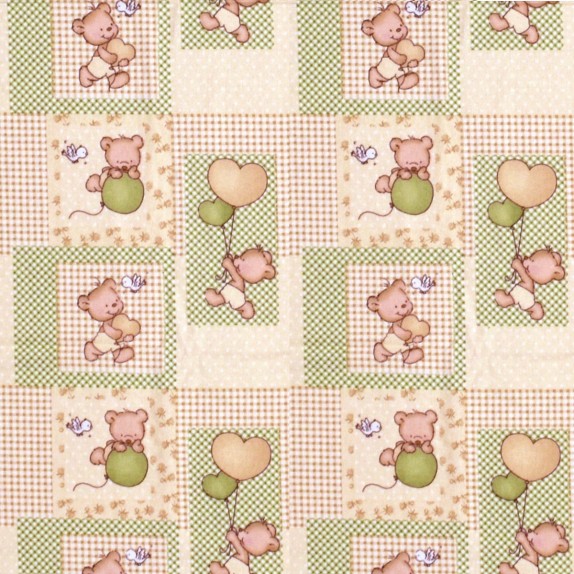 Πάνα Φανελένια Dimcol Baloon 76 80Χ80 Beige