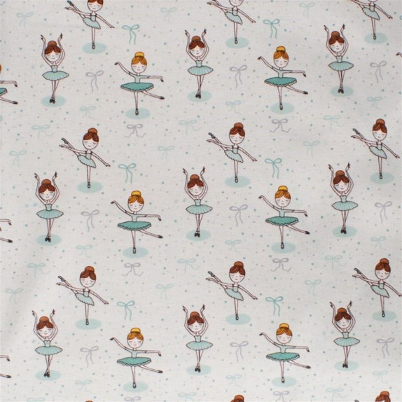  Πάνα Φανελένια Dimcol Μπαλαρίνα 166 80X80 Green 