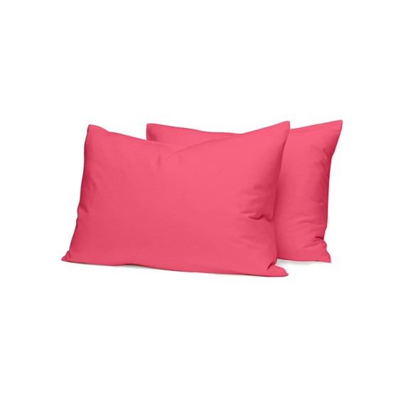 Μαξιλαροθήκες Sunshine Home Cotton Feelings 112 Fuchsia...