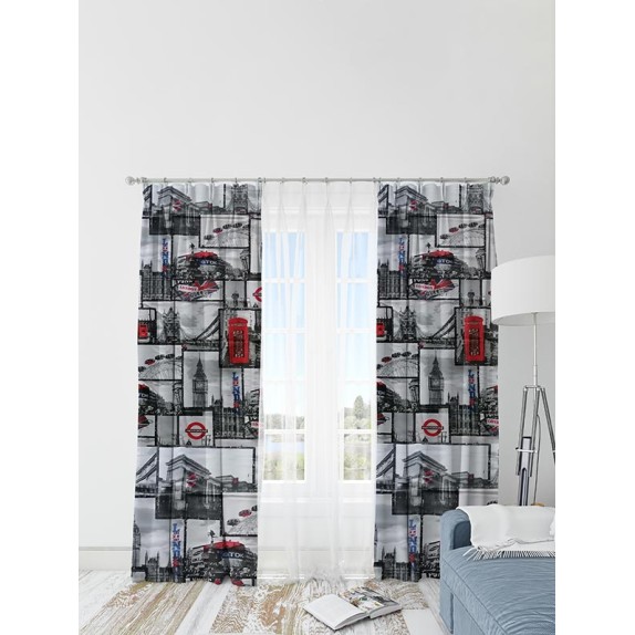 Κουρτίνα Sunshine Home λονέτα London