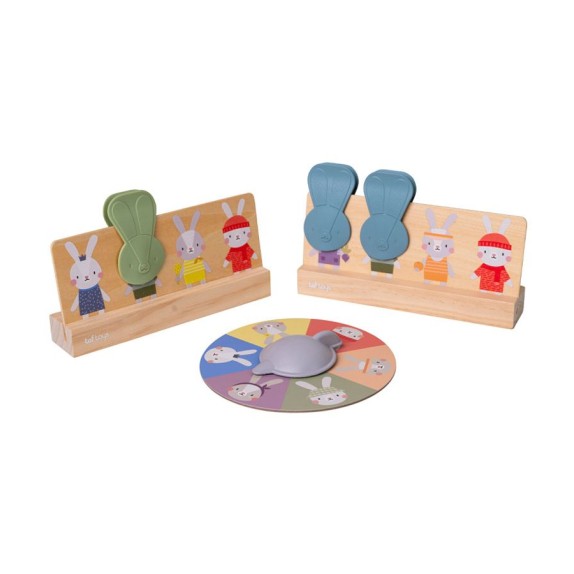 Παιχνίδι Ξύλινο Ζωάκι Taf Toys My First Bunny Bingo T-13345