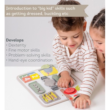 Εκπαιδευτικό Παιχνίδι Taf Toys Υφασμάτινος Πίνακας T-13295