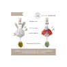 Μουσικό Παιχνίδι Κρεμαστό Taf Toys Bunny T-13235