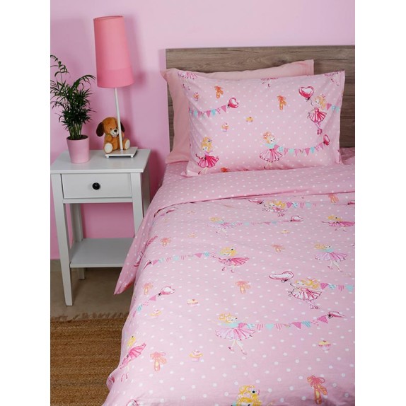 Σετ Σεντόνια Sunshine Home Cotton Feelings 30 Μονό 165x270