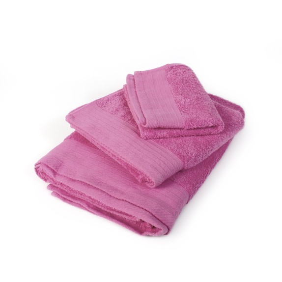 Πετσέτα Σώματος Dimcol Πενιε 500 Gsm 80X150 Ροζ 