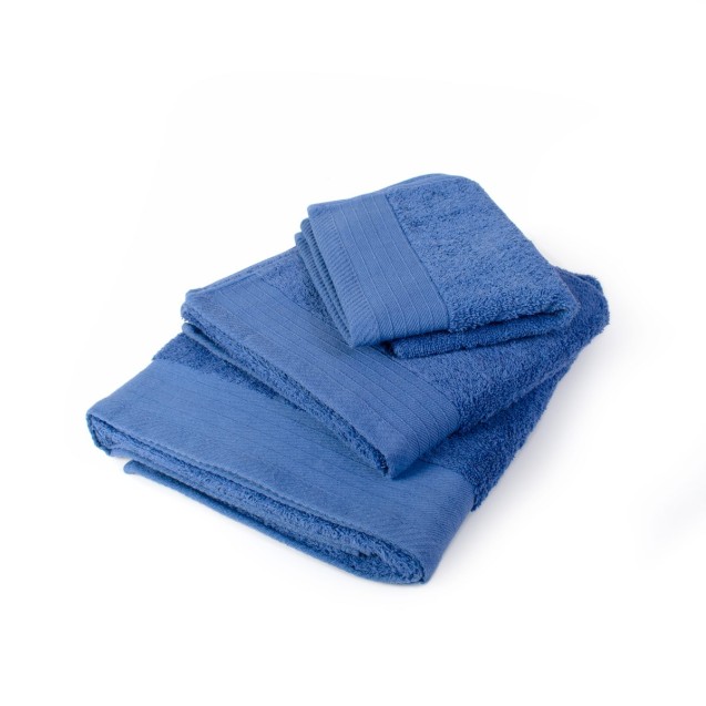 Πετσέτα Προσώπου Dimcol Πενιε 500 Gsm 50X100 Μπλε 
