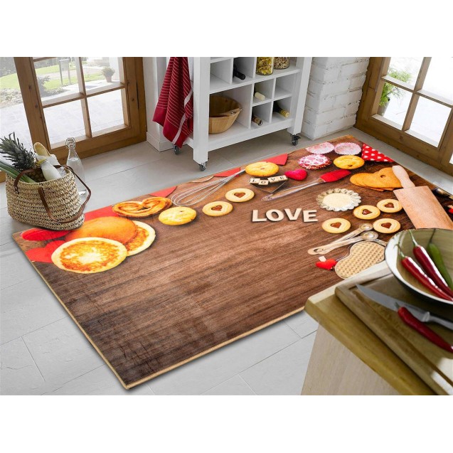 Χαλάκι Κουζίνας Dimcol Cookies 268 80X200