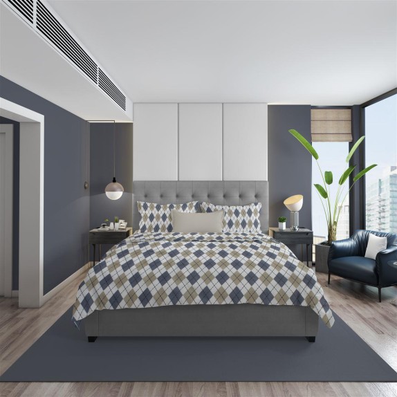 Σετ Σεντόνια Φανελένια Υπέρδιπλα 3 Τεμαχίων Dimcol...