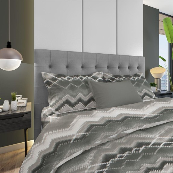 Μαξιλαροθηκη Dimcol Ίρις 338 50X70 Grey 