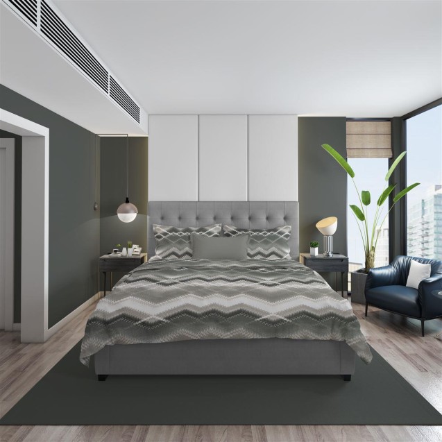 Παπλωματοθήκη Φανελένια Υπέρδιπλη Dimcol Ίρις...