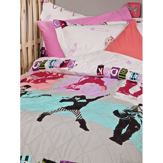 Σετ Πάπλωμα Μονό Palamaiki Disney 170X250 Camp...