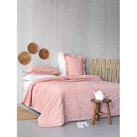 Σετ Κουβέρτα Palamaiki Classico Covers 240X270 Drake Pink