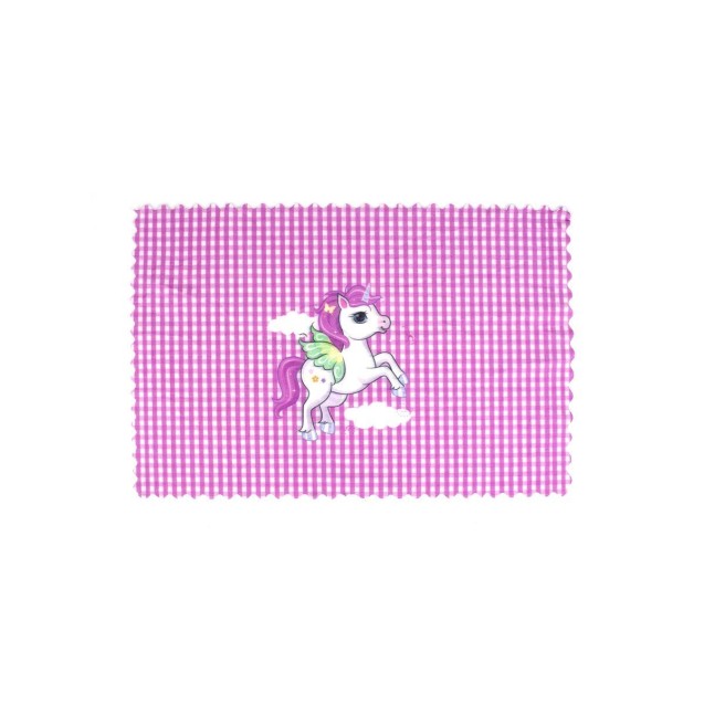 Σουπλά Φαγητού Dimcol Unicorn 107 35X50 Λιλά