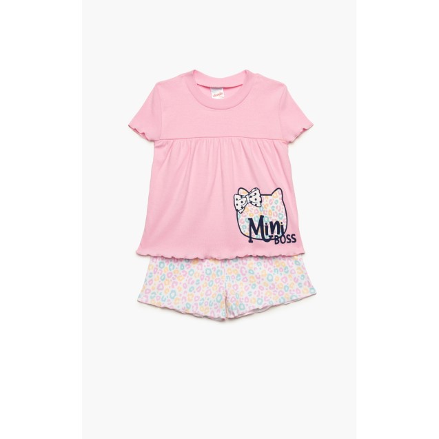 Πυτζάμα Βρεφική Καλοκαιρινή Minerva Mini Boss...