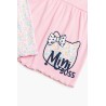 Πυτζάμα Βρεφική Καλοκαιρινή Minerva Mini Boss Ροζ 61934-152 Μέγεθος - No2