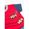 Πυτζάμα Βρεφική Καλοκαιρινή Minerva F1 Cars Κόκκινο 61944-118 Μέγεθος - No3