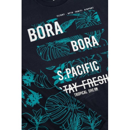 Πυτζάμα Παιδική Καλοκαιρινή Minerva Bora Bora Marine 61948-200 Μέγεθος - No6