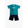 Πυτζάμα Παιδική Καλοκαιρινή Minerva Escape Πετρόλ 61949-779 Μέγεθος - No6