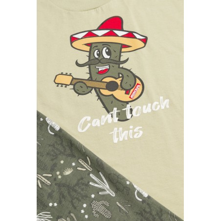 Πυτζάμα Παιδική Καλοκαιρινή Minerva Savage Garden Βεραμάν 61952-311 Μέγεθος - No16