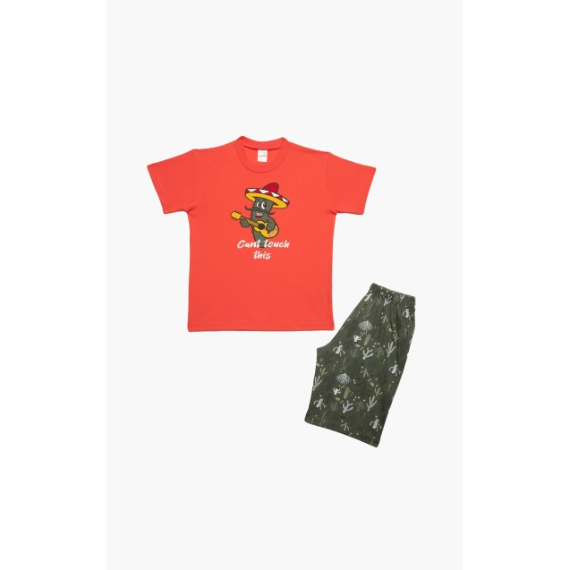 Πυτζάμα Παιδική Καλοκαιρινή Minerva Savage...