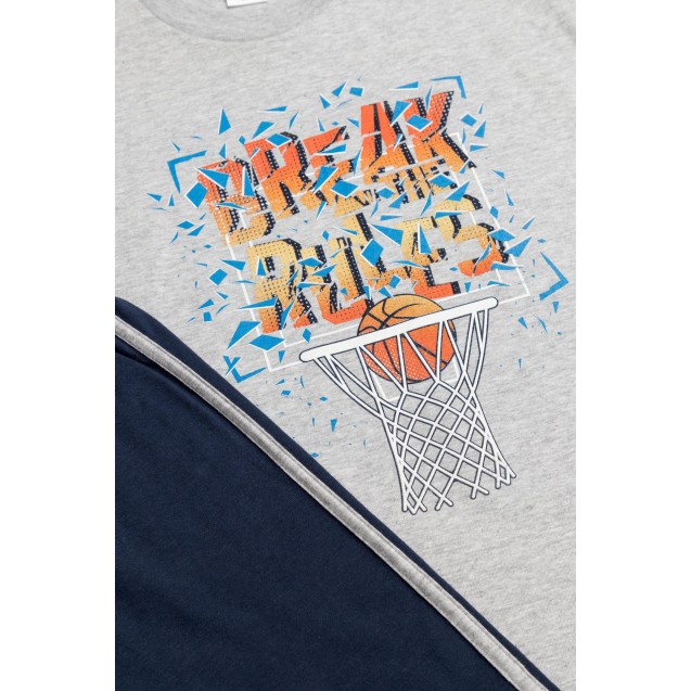 Πυτζάμα Παιδική Καλοκαιρινή Minerva Brake Rules...