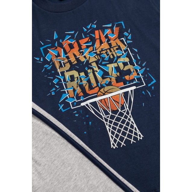 Πυτζάμα Παιδική Καλοκαιρινή Minerva Brake Rules...