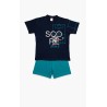 Πυτζάμα Παιδική Καλοκαιρινή Minerva Score Marine 61957-200 Μέγεθος - No4