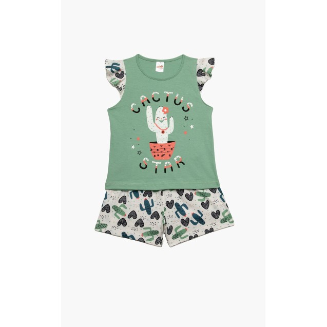 Παιδική Πυτζάμα Καλοκαιρινή Minerva Cactus...