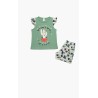 Παιδική Πυτζάμα Καλοκαιρινή Minerva Cactus Μέντα 61962-334 Μέγεθος - No14