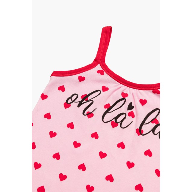 Πυτζάμα Παιδική Καλοκαιρινή Minerva Oh La La...