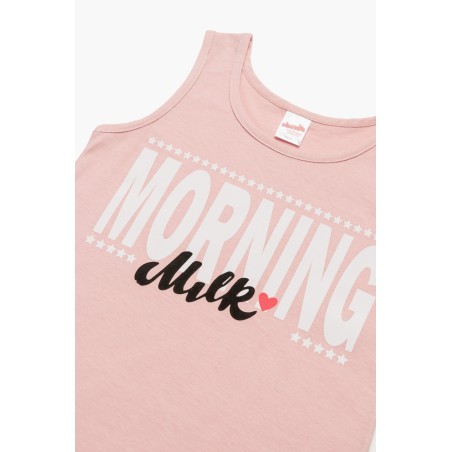 Νυχτικό Παιδικό Καλοκαιρινό Minerva Oh La La Ροζ 61973-371 Μέγεθος - No6