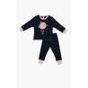 Πυτζάμα Βρεφική Χειμερινή Minerva Planet Stars Navy Blue/White 61991-506 Μέγεθος - No3