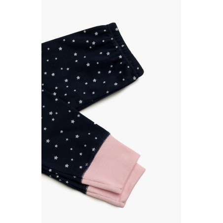 Πυτζάμα Βρεφική Χειμερινή Minerva Planet Stars Navy Blue/White 61991-506 Μέγεθος - No3