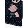 Πυτζάμα Βρεφική Χειμερινή Minerva Planet Stars Navy Blue/White 61991-506 Μέγεθος - No3