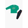 Πυτζάμα Βρεφική Χειμερινή Minerva Little Dino Πράσινο 61999-162 Μέγεθος - No2