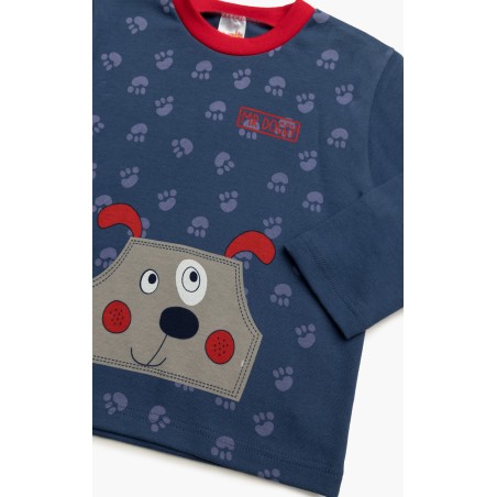 Πυτζάμα Βρεφική Χειμερινή Minerva Mr Teddy Raf 62003-107 Μέγεθος - No2