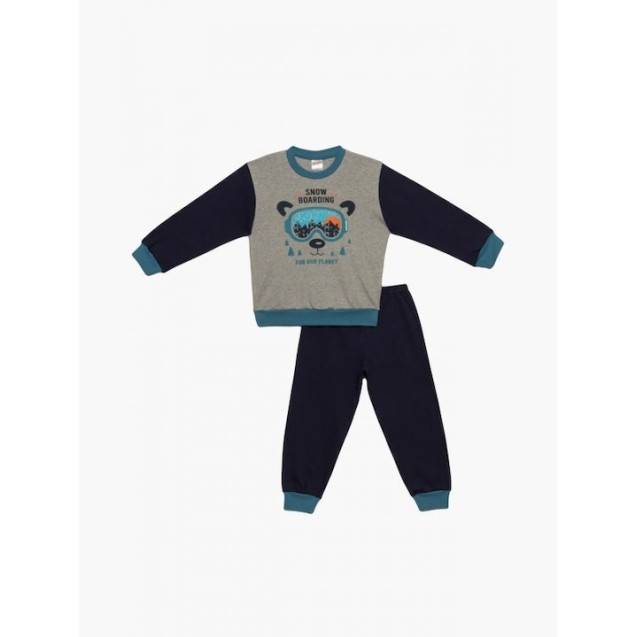 Πυτζάμα Βρεφική Χειμερινή Minerva Snow...