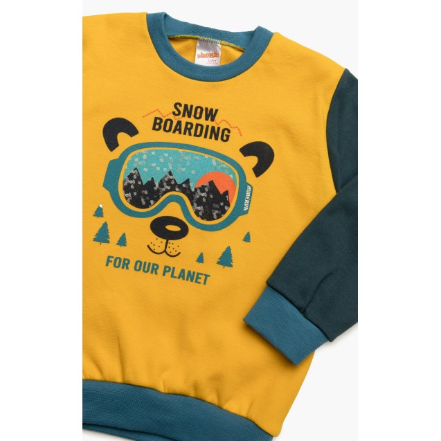 Πυτζάμα Βρεφική Χειμερινή Minerva Snow...