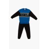 Πυτζάμα Παιδική Χειμερινή Φούτερ Minerva Play Again Blue Electric/Black 62065-314 Μέγεθος - No8
